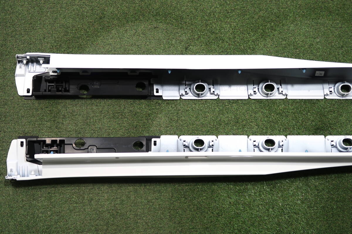 ＜未使用品/即納!＞トヨタ 60系 プリウス 純正 サイドステップ 左右セット 品番:75850-47040/75860-47040 ホワイトパールマイカ(089) 白 プリウス 60系 サイドステップ パーツ（サイドステップ｜外装・エアロ 左右 75860-47080