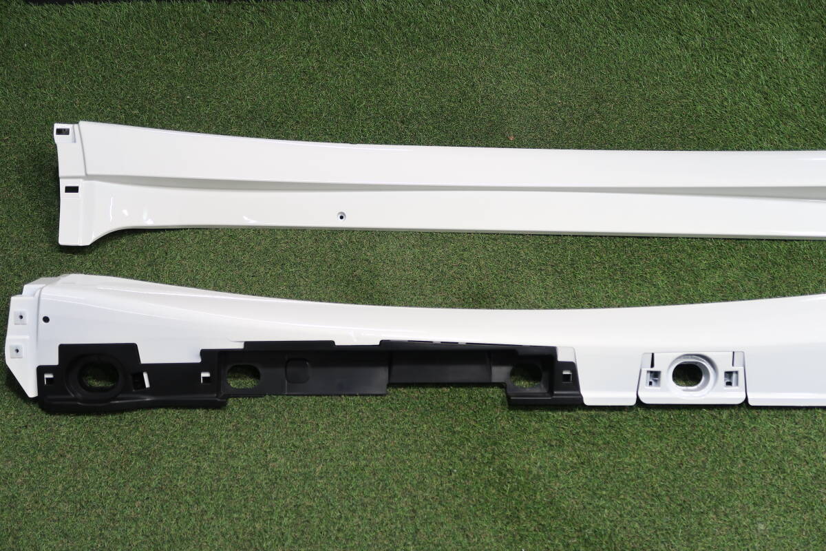 ＜未使用品/即納!＞トヨタ 60系 プリウス 純正 サイドステップ 左右セット 品番:75850-47040/75860-47040 ホワイトパールマイカ(089) 白 プリウス 60系 サイドステップ パーツ（サイドステップ｜外装・エアロ 左右 75860-47080