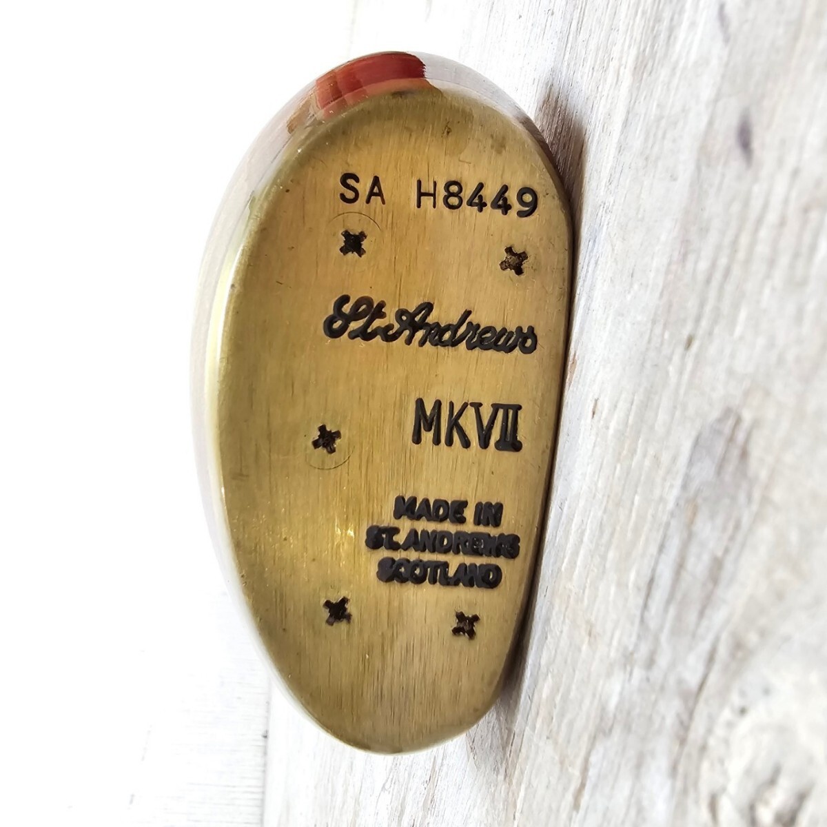 セントアンドリュース MKVⅡ 木製パター ヒッコリーパター クラシック