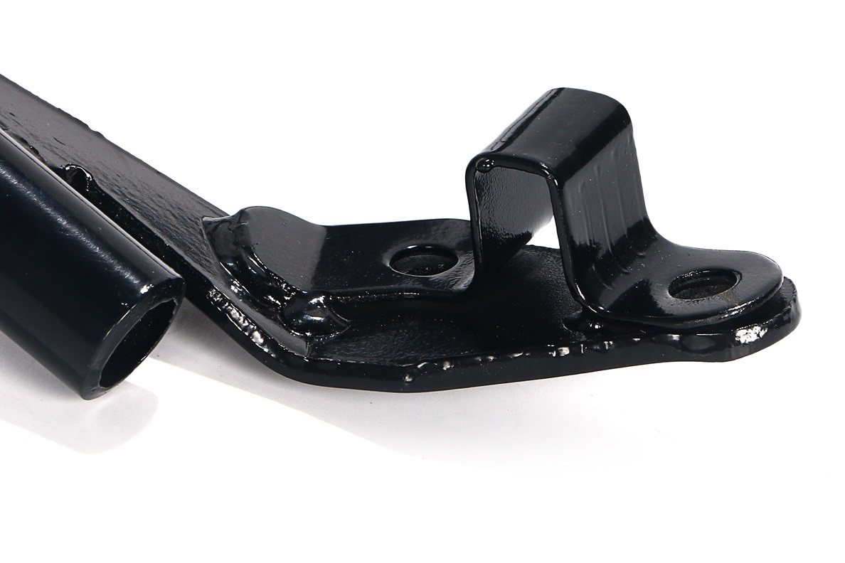 HONDA ホンダ 用 リア キャリア ズーマーX JF52 110cc ブラック 黒 スチール 製 荷台 汎用 社外品 バイク カスタム パーツ_2