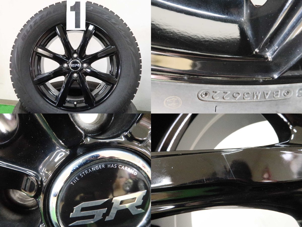 ライズ ロッキー 等 4本 SR 16インチ ホイール 6J +40 4H PCD100 