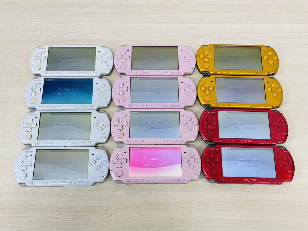 SONY PSP 3000 プレイステーションポータブル 100台 まとめ売り 通電 