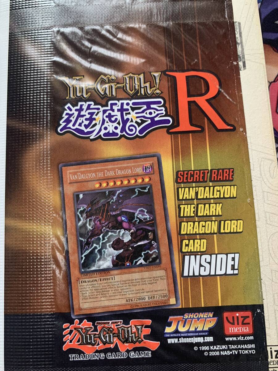 遊戯王 英語版 遊戯王R 1巻 未開封 冥王竜ヴァンダルギオン 付属(英語