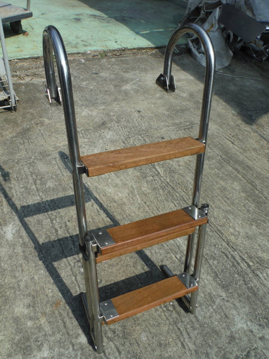 ■■■フォールディングラダー(3段固定+2段折畳み梯子)■PLASTIMO改(DIY品)■■■_1