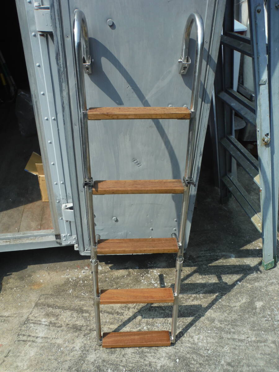 ■■■フォールディングラダー(3段固定+2段折畳み梯子)■PLASTIMO改(DIY品)■■■_2