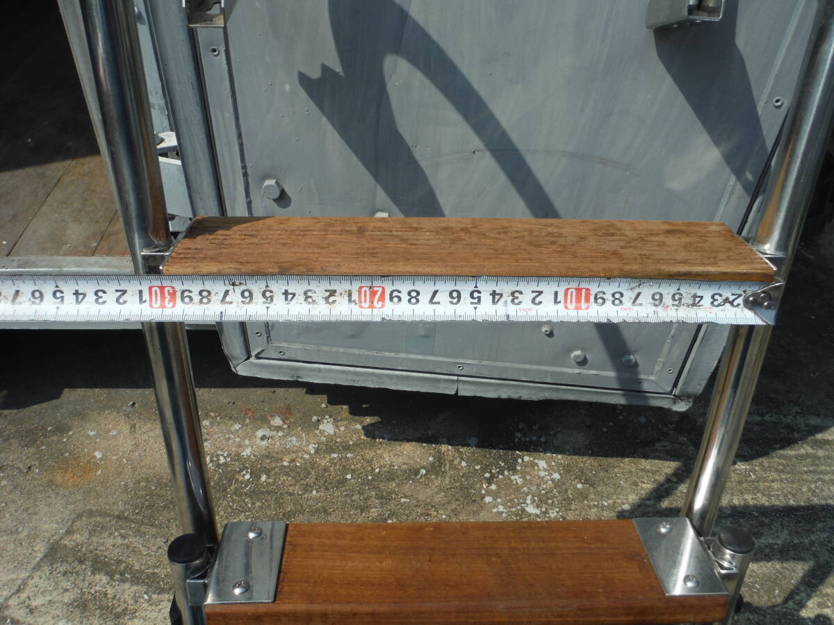 ■■■フォールディングラダー(3段固定+2段折畳み梯子)■PLASTIMO改(DIY品)■■■_4