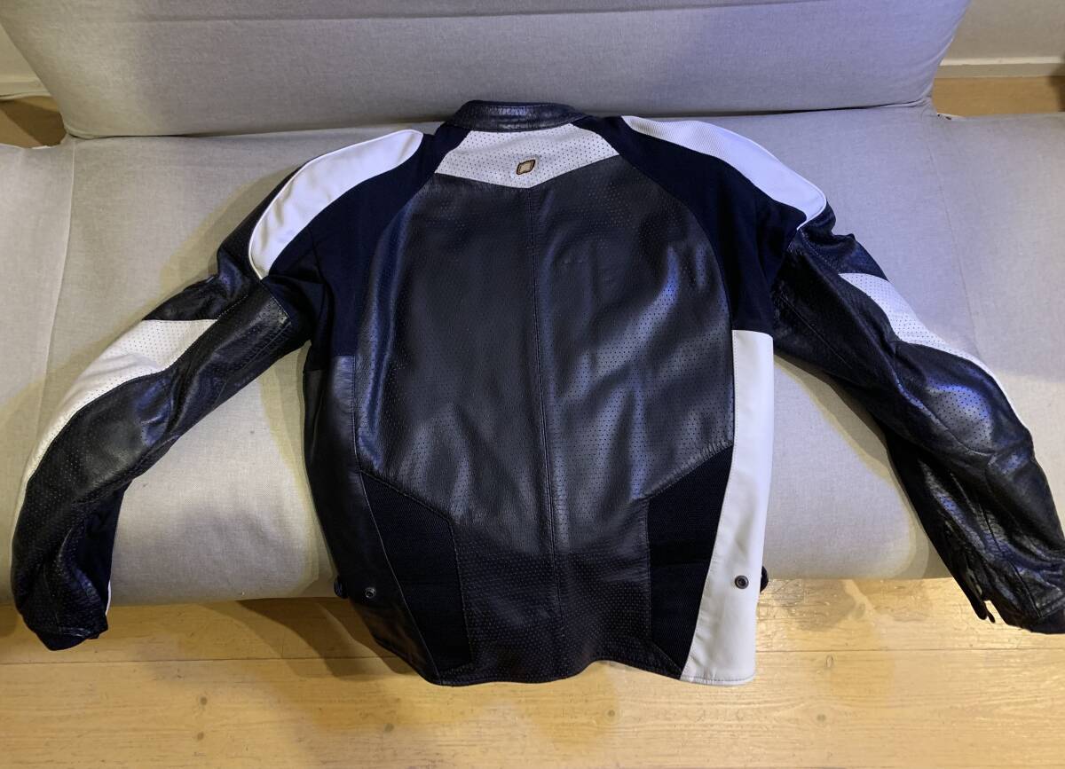 HYOD レザーライディングメッシュジャケット LL_2