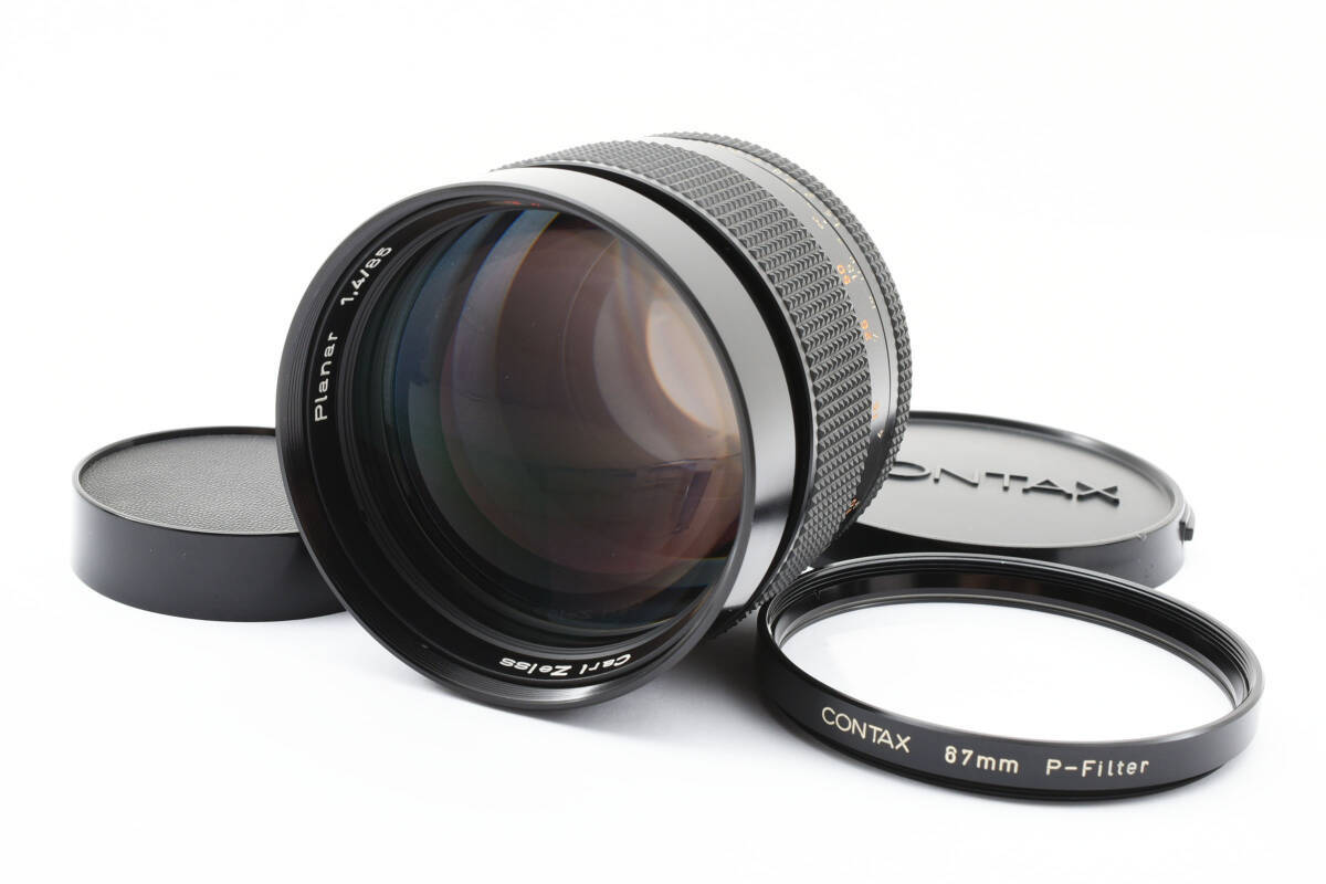 ヤシカコンタックスCarl Zeiss Planar 1.4/85 レンズ ☆美品☆ CONTAX コンタックス Carl Zeiss Planar 1.4/85 AEG #4614