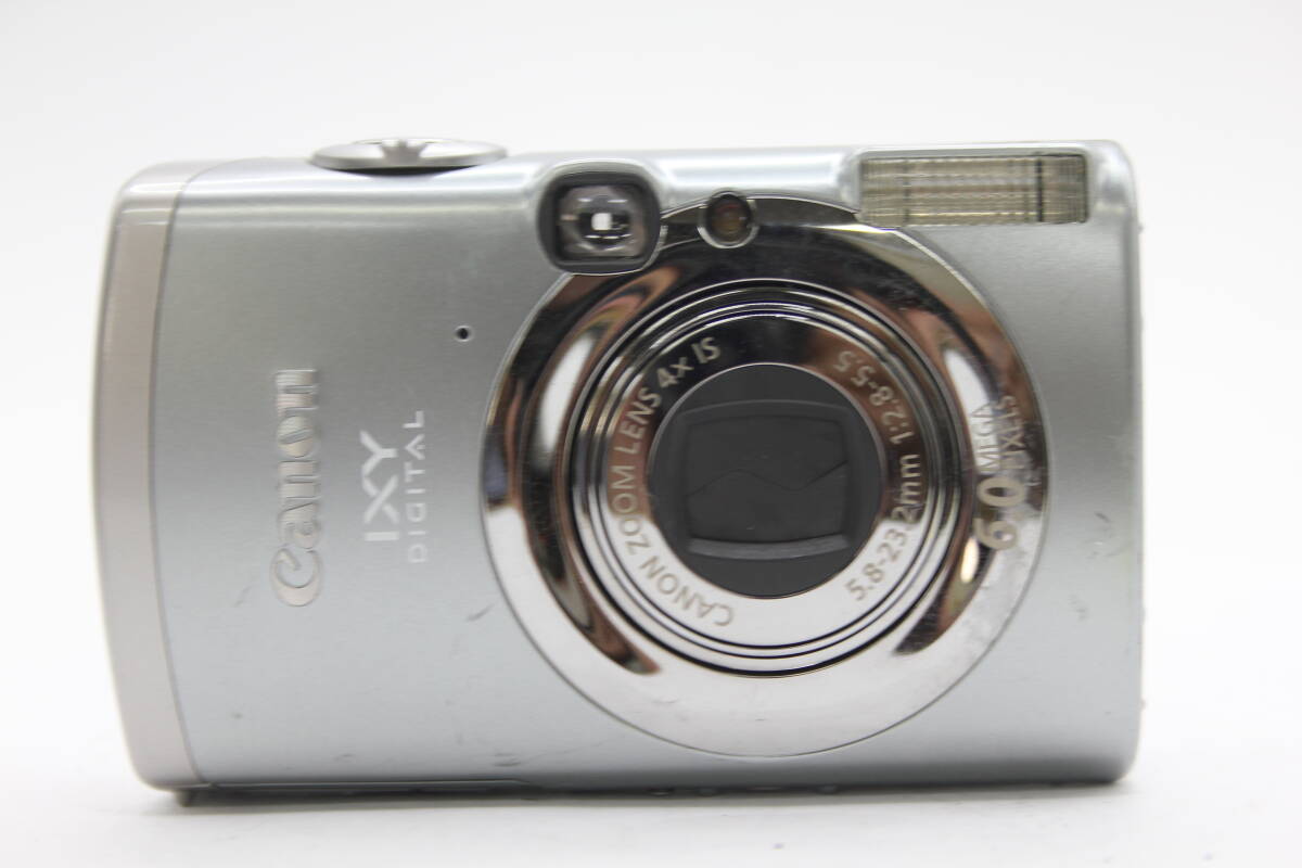 返品保証】 キャノン Canon IXY Digital 800 IS 4x バッテリー付き 