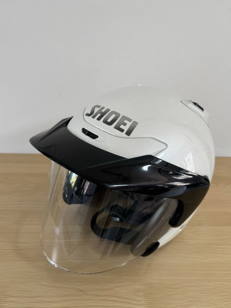 SHOEI J-FORCE 2 IIヘルメット ホワイト ジェットヘルメット
