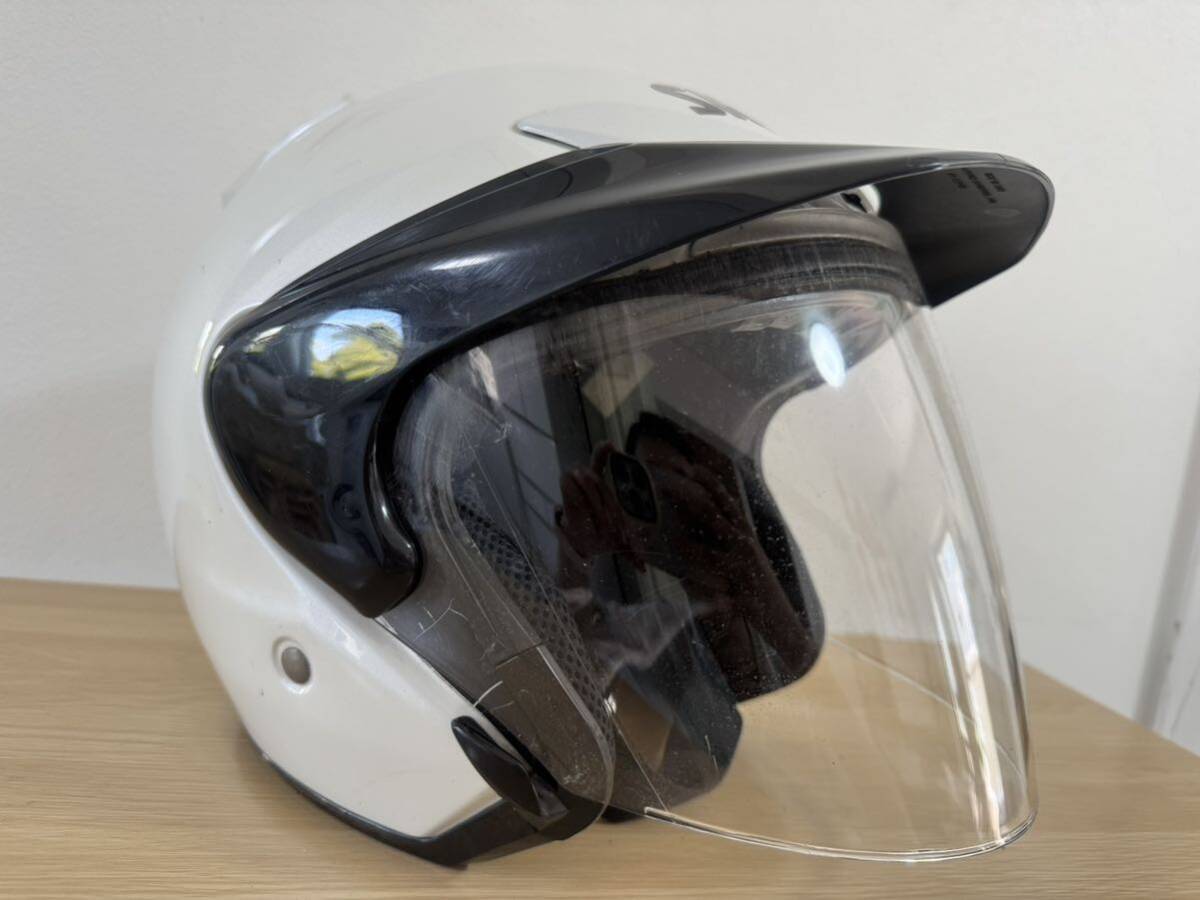 SHOEI J-FORCE 2 IIヘルメット ホワイト ジェットヘルメット
