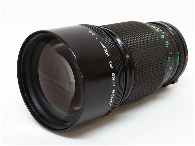 ◆◇Canon キャノン NEW FD 200mm F2.8 前期型 望遠レンズ レンズキャップ付◇◆_1