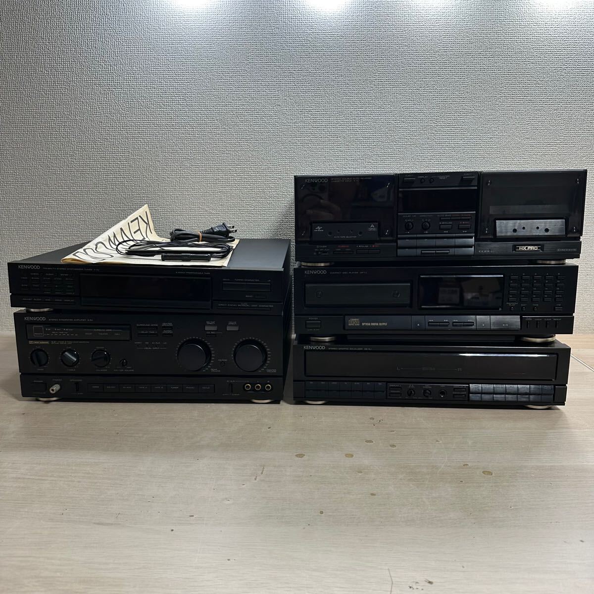 ジャンク KENWOOD ROXY T-7J A-5J GE-5J DP-7J X-7J 現状渡し