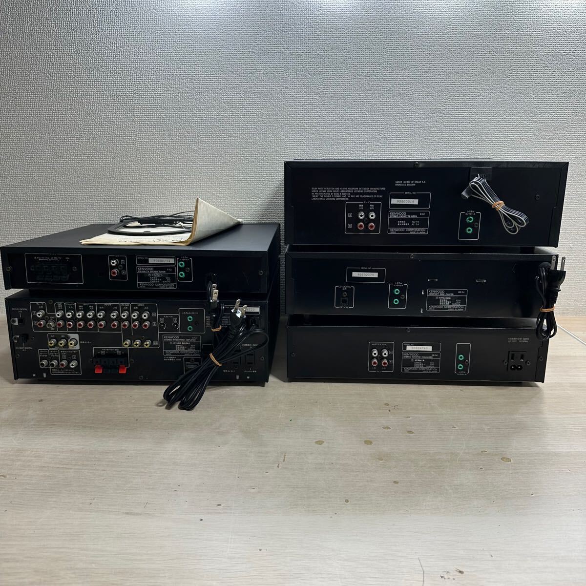 ジャンク KENWOOD ROXY T-7J A-5J GE-5J DP-7J X-7J 現状渡し
