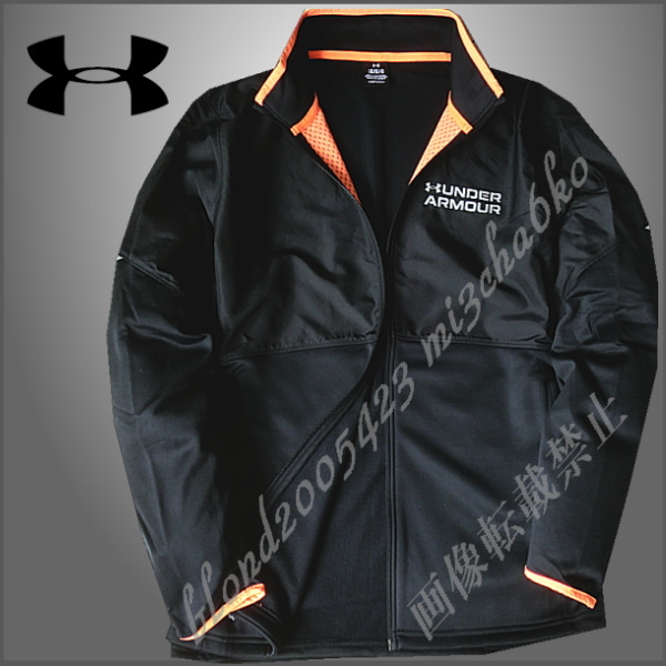 ■新品【UNDER ARMOUR GOLF】アンダーアーマーSTORM耐久撥水 ArmourFleece軽量保温フルジップジャケット■BK/L _1