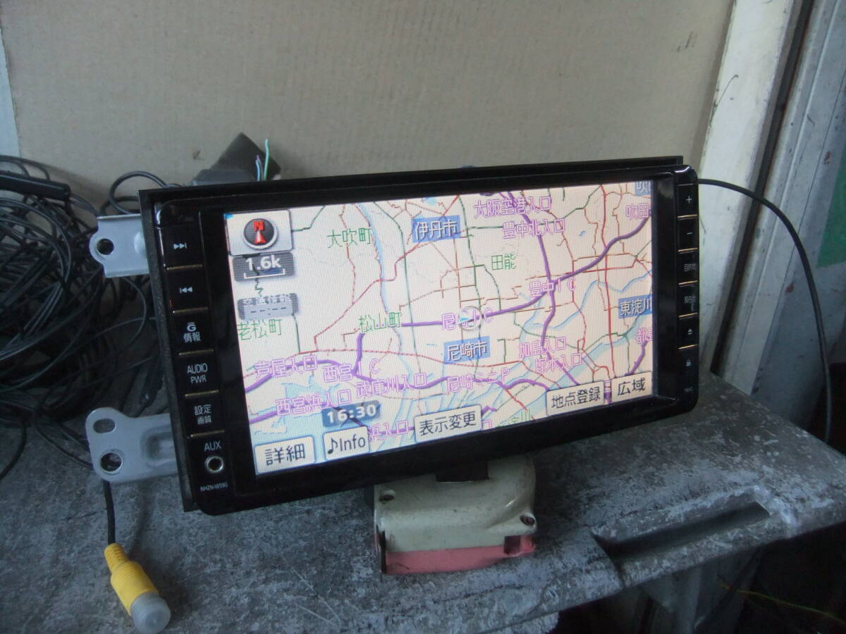 ZRR70 ノア 純正 HDDナビ NHZN-W59G CD.DVD.HDDM.Bluetooth.地デジ