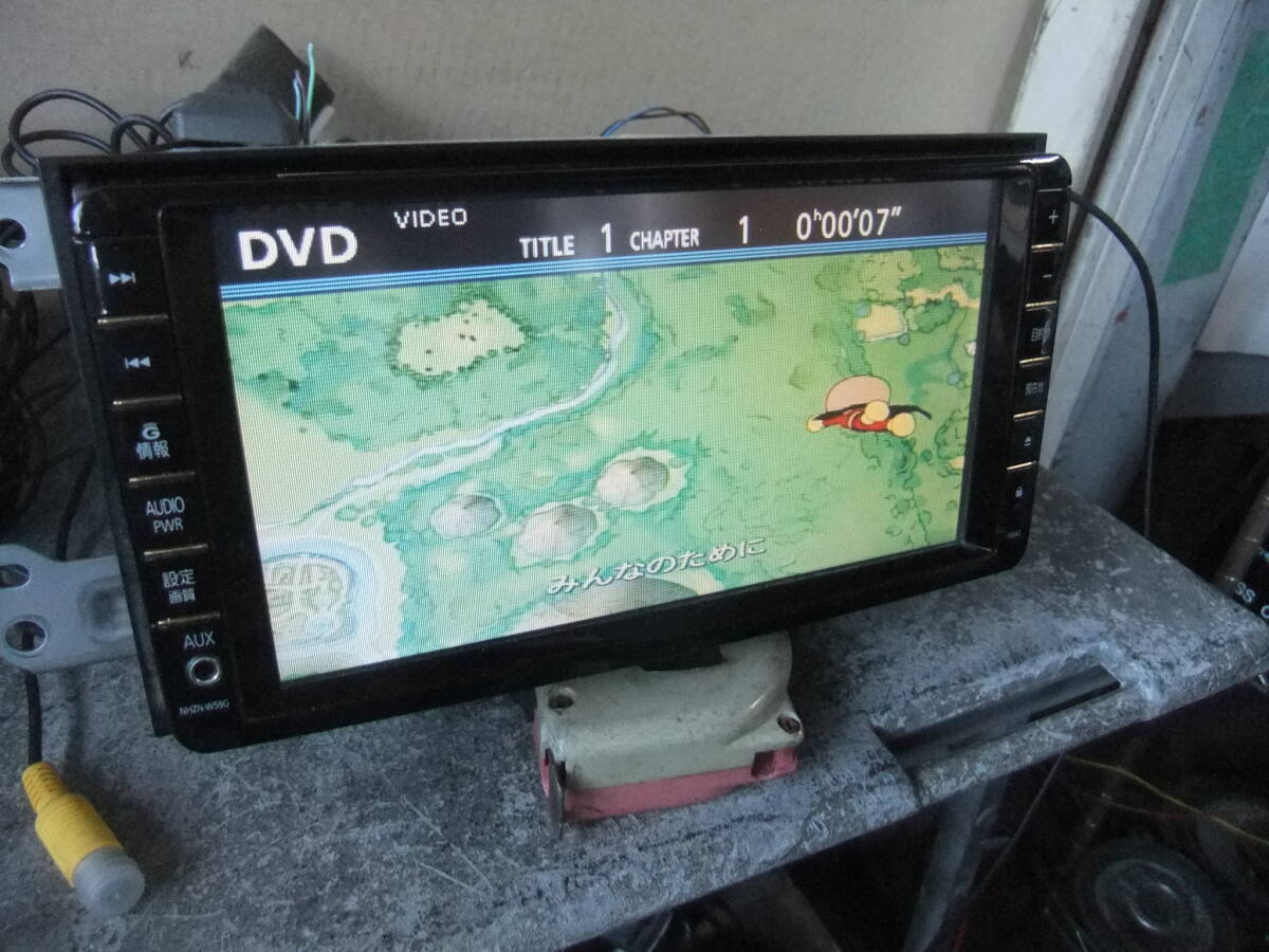 ZRR70 ノア 純正 HDDナビ NHZN-W59G CD.DVD.HDDM.Bluetooth.地デジ