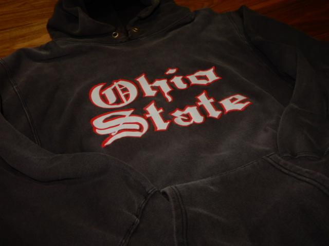 超 Rare 80's Champion 【 黒 Hoodie XL オールドイングリッシュ