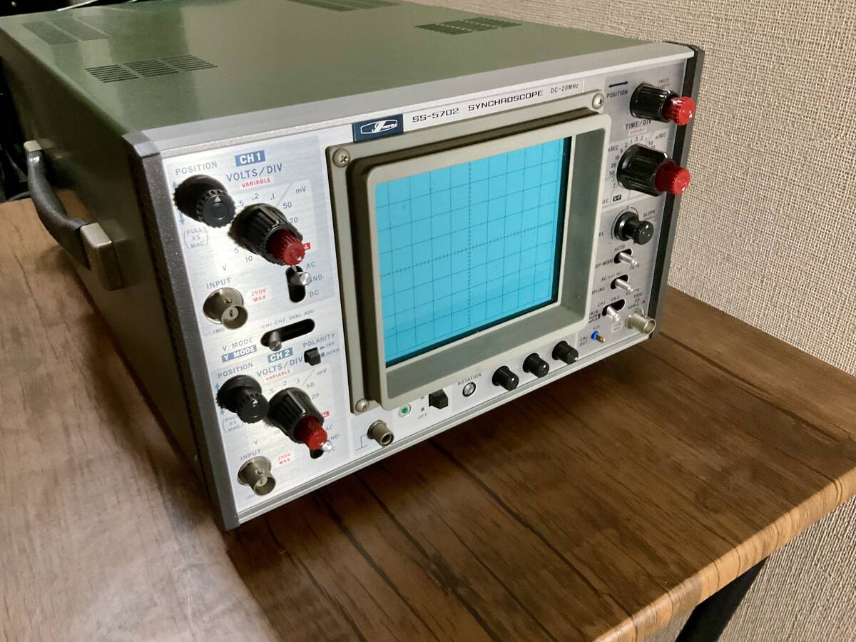  岩崎通信機 オシロスコープ SS-5702 20MHz_2