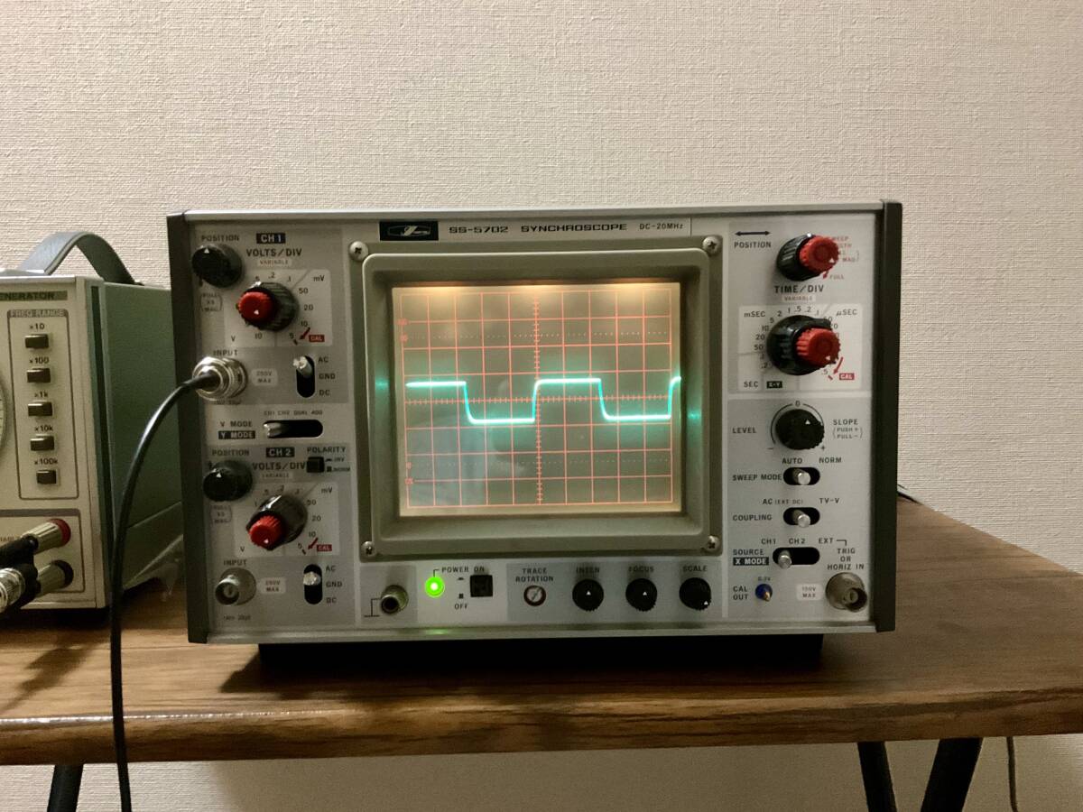  岩崎通信機 オシロスコープ SS-5702 20MHz_3