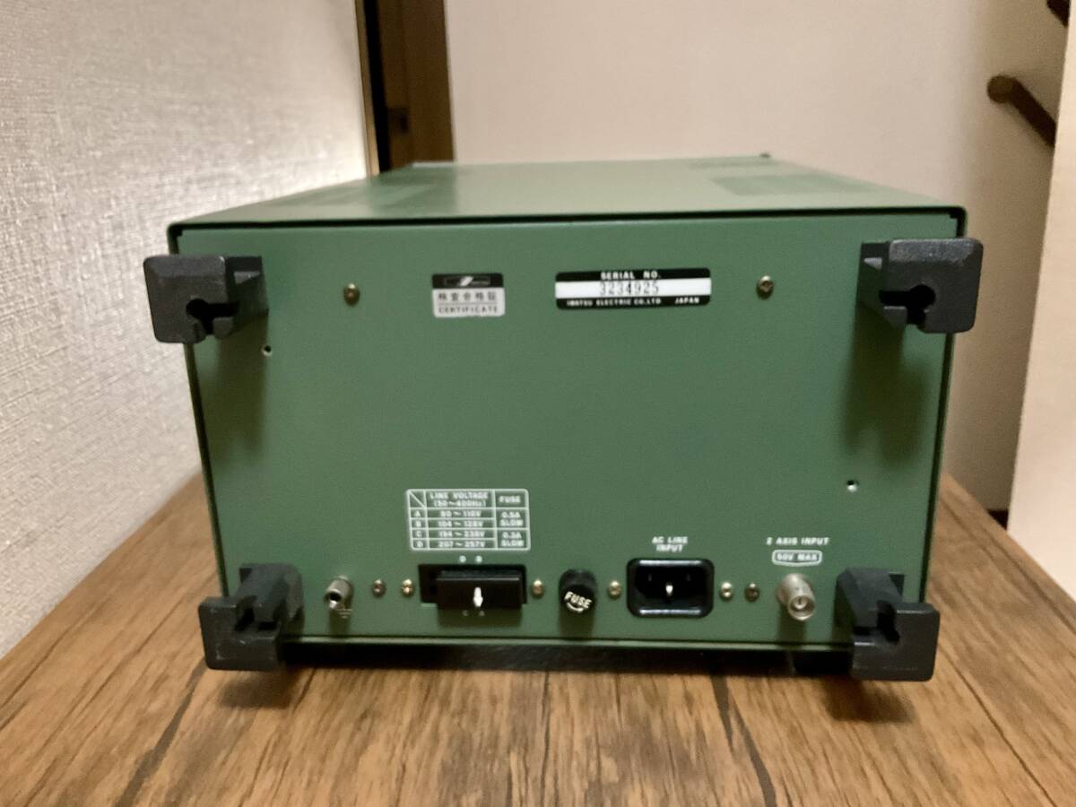  岩崎通信機 オシロスコープ SS-5702 20MHz_6