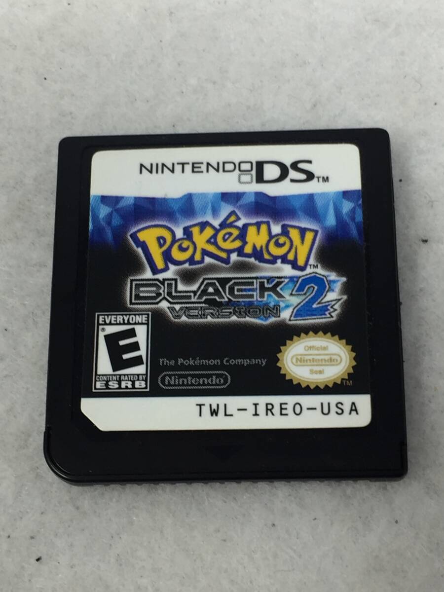MY-483 動作品 Nintendo DS ポケットモンスター ブラック2 (USA) 北米