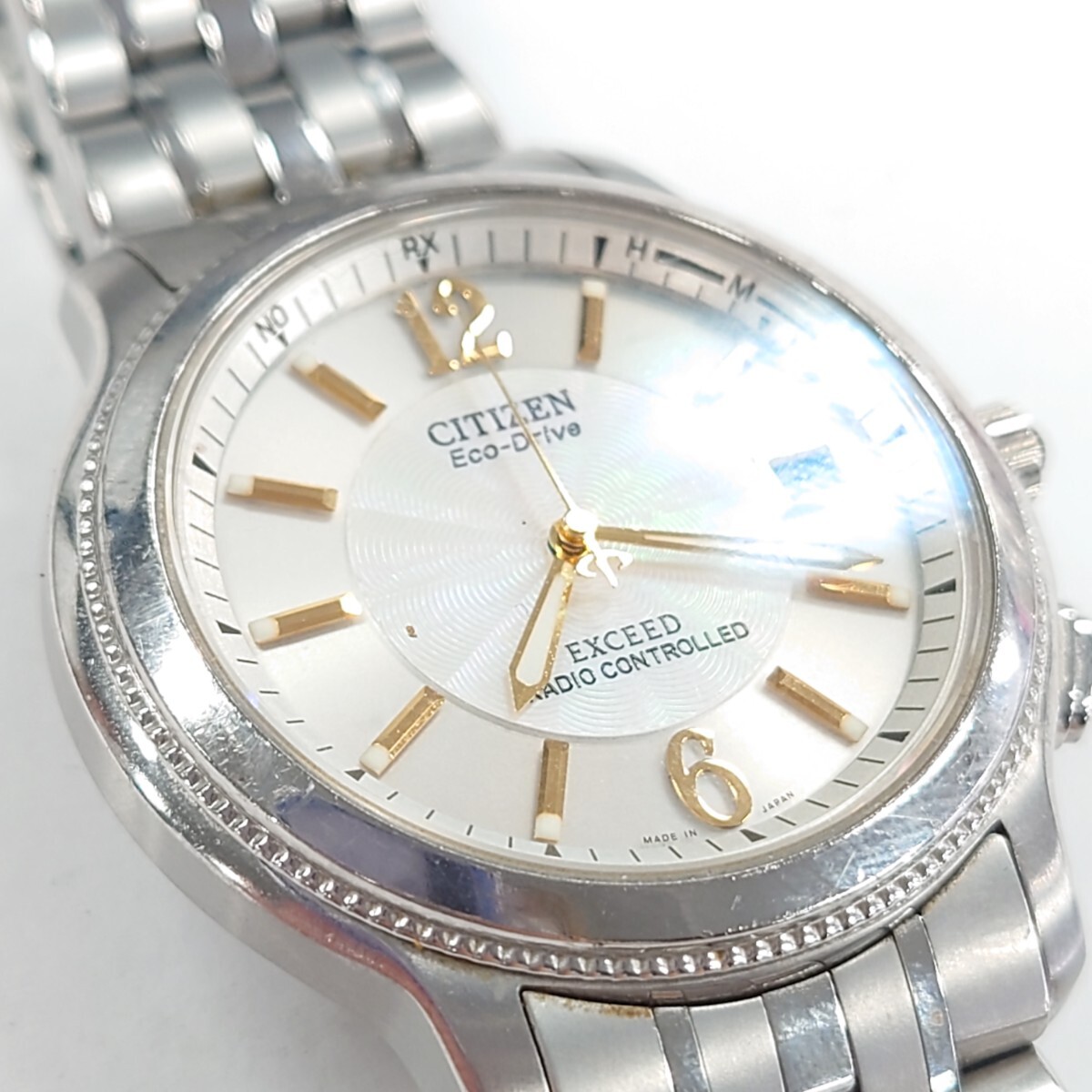 I2459 腕時計 CITIZEN Eco-Drive EXCEED GN-4W-S シチズン エコドライブ エクシード 中古 ジャンク品 訳あり_4