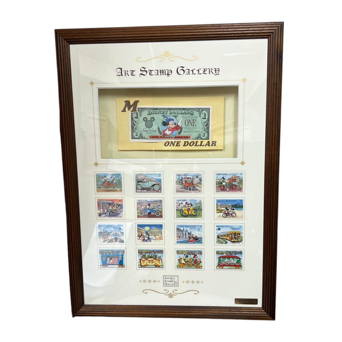ディズニー切手アート 額装コレクション STAMP ART GALLERY ☆1000円〜☆ Disney ディズニー 切手 STAMP ART GALLERY スタンプ
