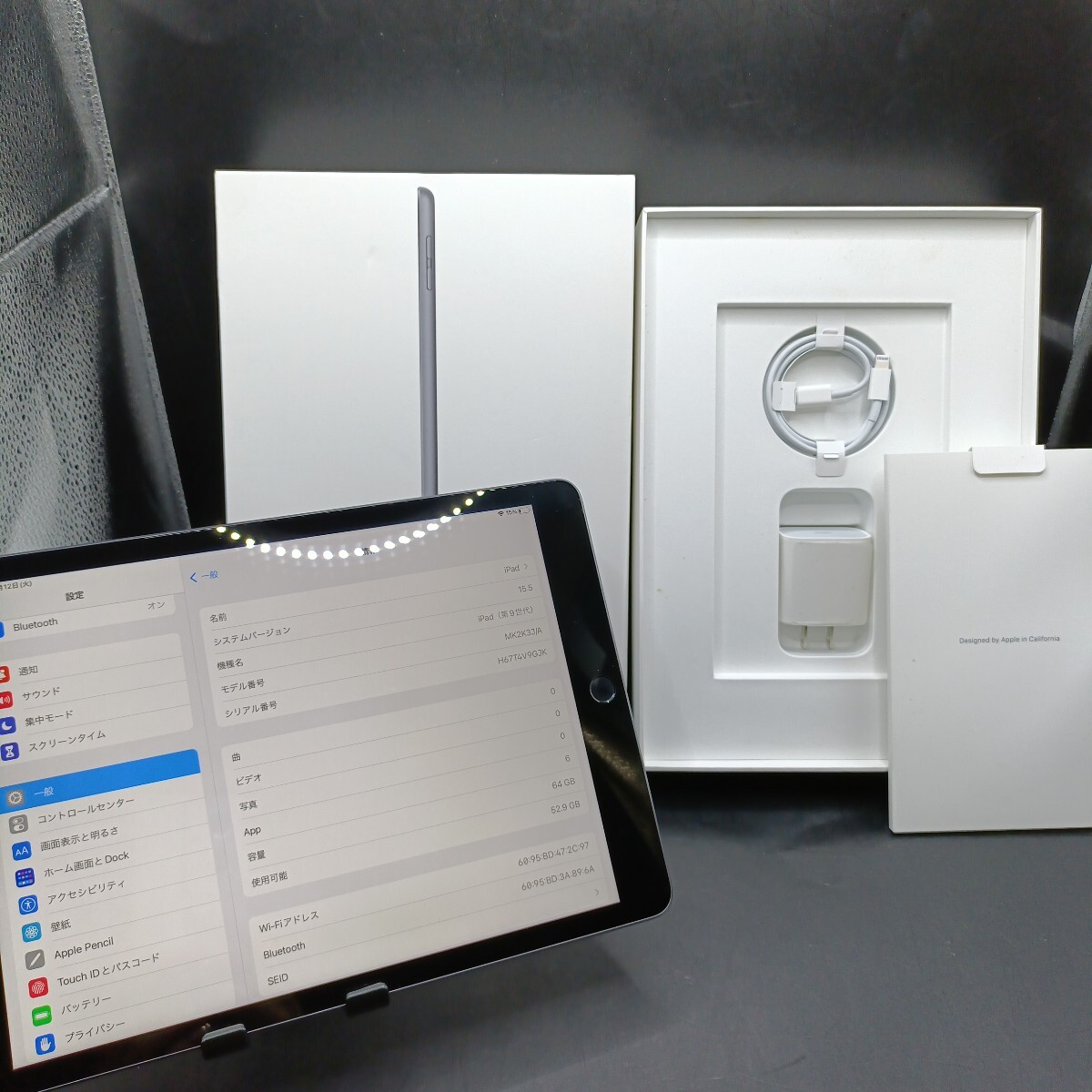 □通電確認済み□iPad/第9世代/A2602□Wolt端末（MDM）□64GB