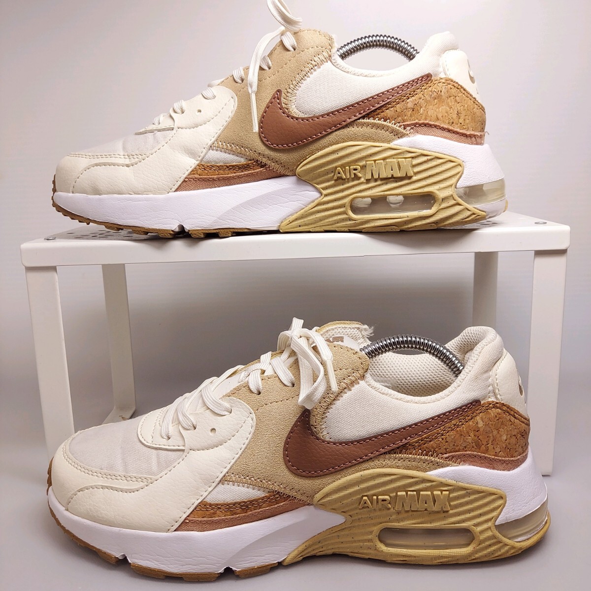 ナイキエアマックス エクシー NIKE AIR MAX EXCEE コルクベージュ 24.5 