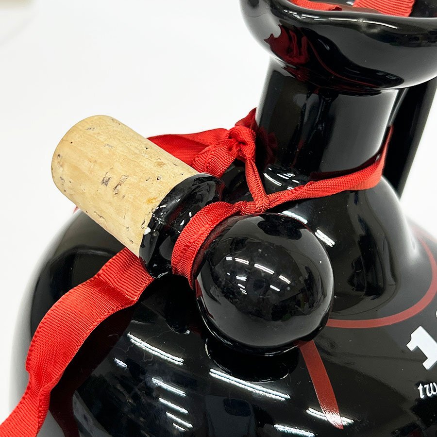 未開栓 古酒 SPRINGBANK スプリングバンク 12年 キャンベルタウン 750ml 1279g 陶器ボトル 黒 スコッチ ウイスキー [U14242]_5