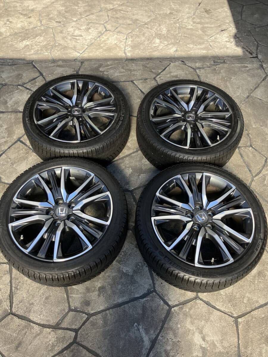 ☆HONDA レジェンド☆スタッドレスタイヤホイール4本セット ミシュラン