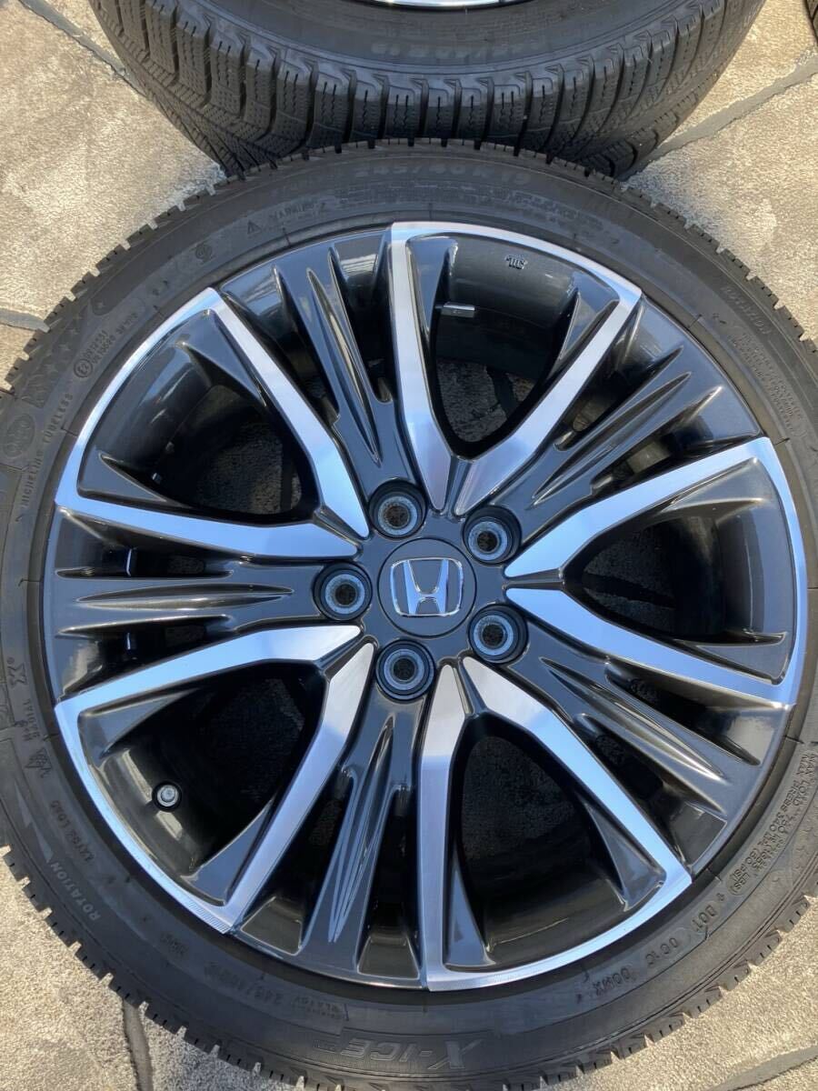 ☆HONDA レジェンド☆スタッドレスタイヤホイール4本セット ミシュラン