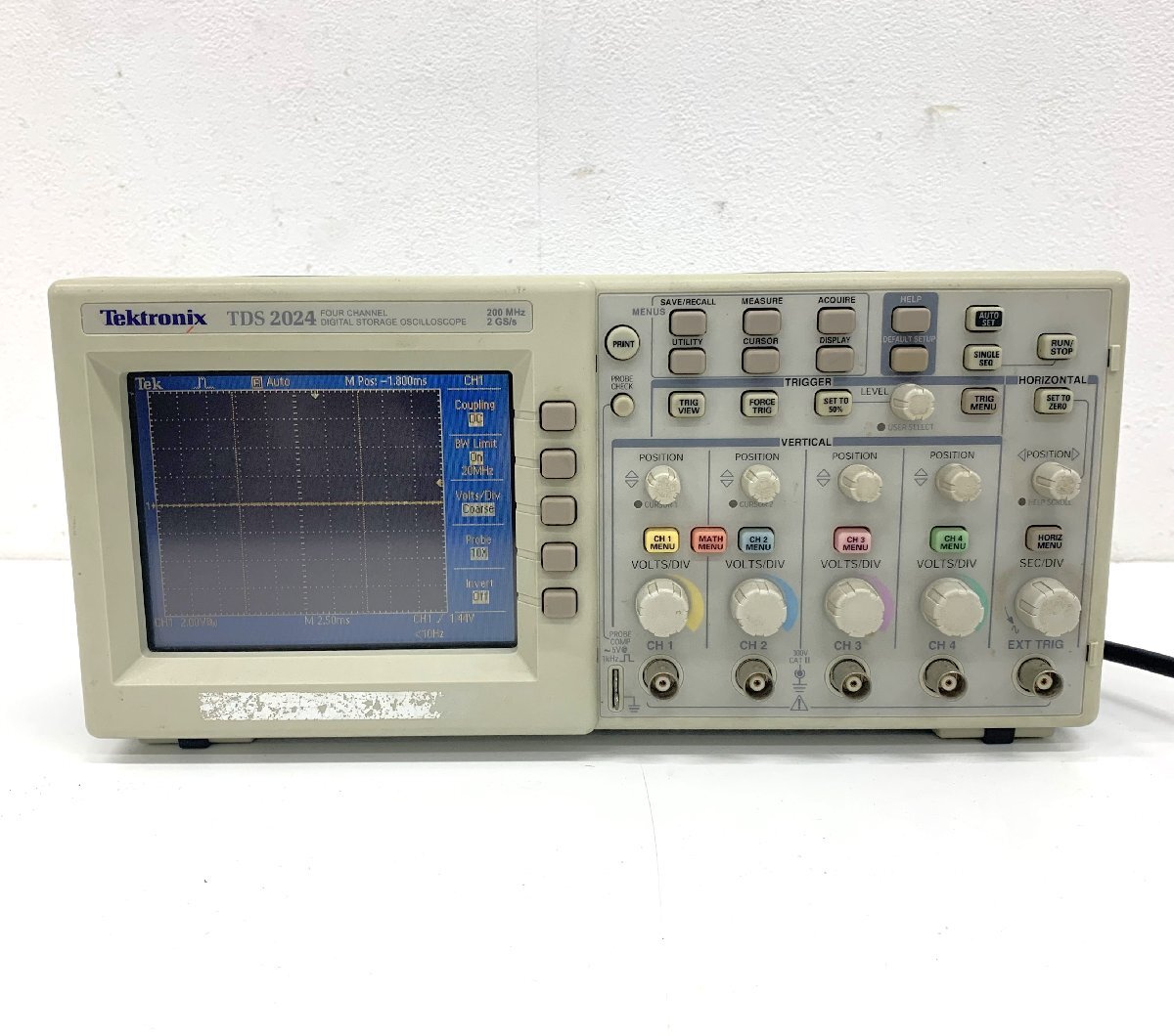 M*u様 Tektronix TDS 820 デジタルオシロスコープ中古 秦野店【現状品】11-85 Tektronix テクトロニクス TDS2024 デジタル