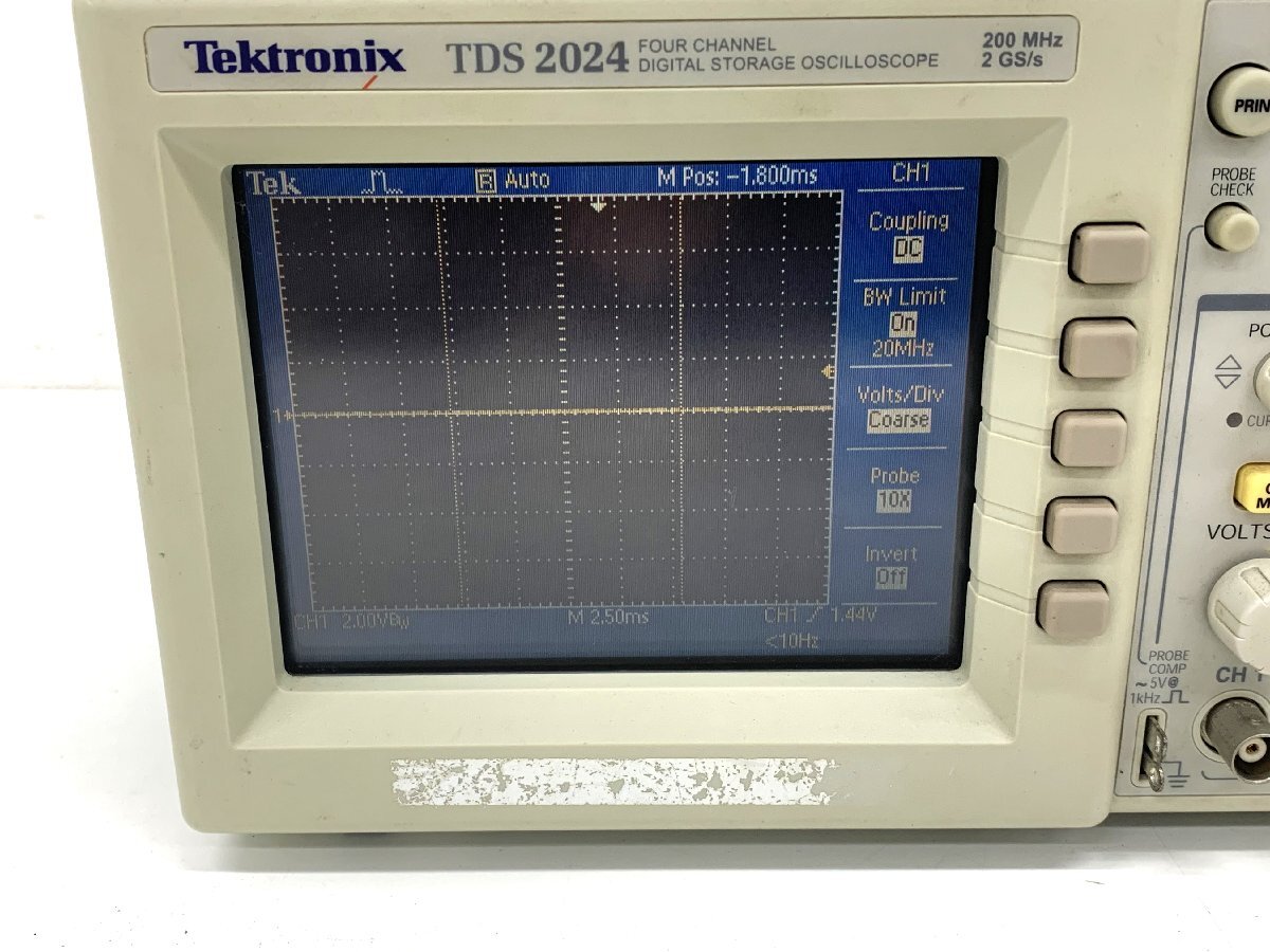 秦野店【現状品】11-85 Tektronix テクトロニクス TDS2024 デジタル