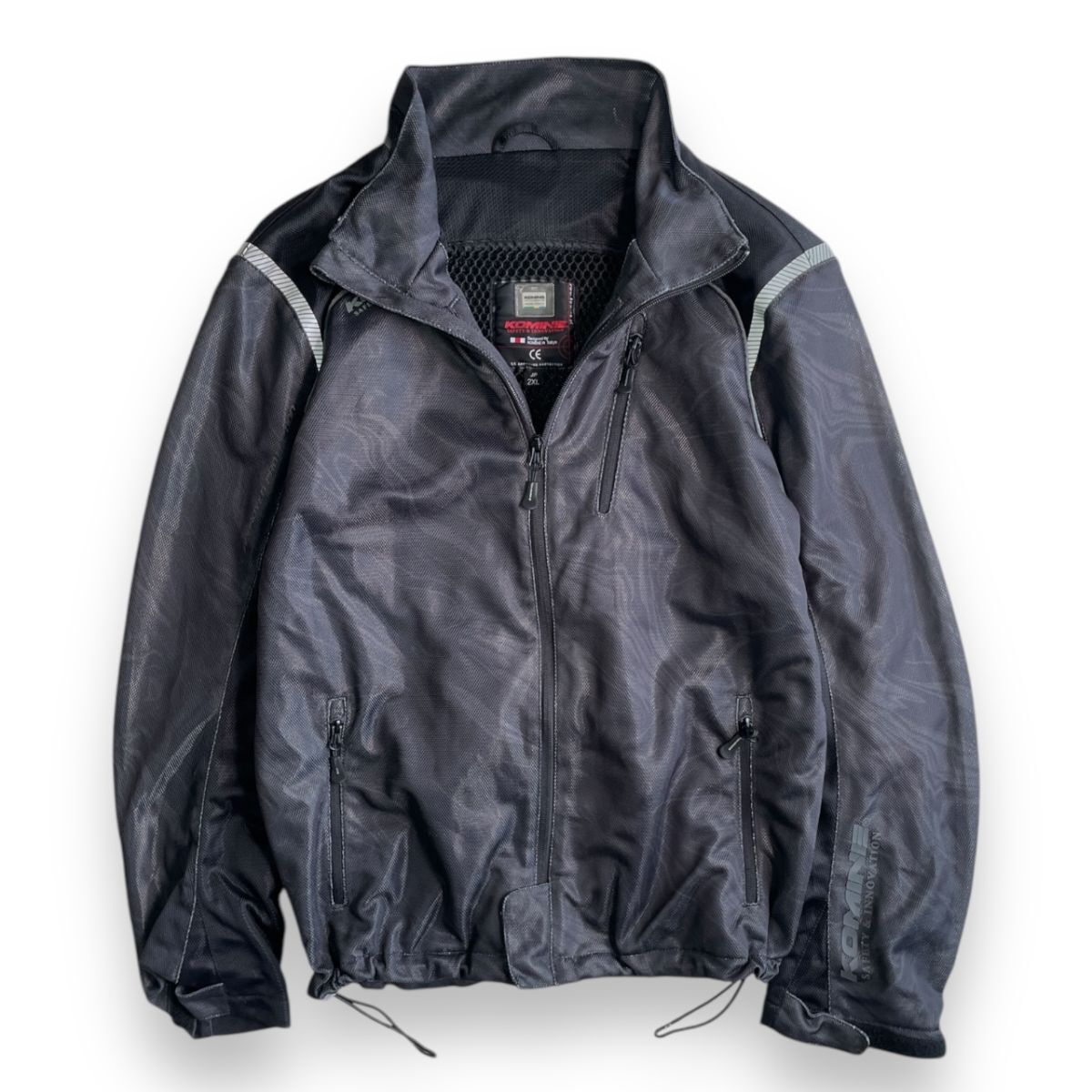 国内正規☆ KOMINE コミネ メッシュ フルジップ ジャケット 2XL XXL 