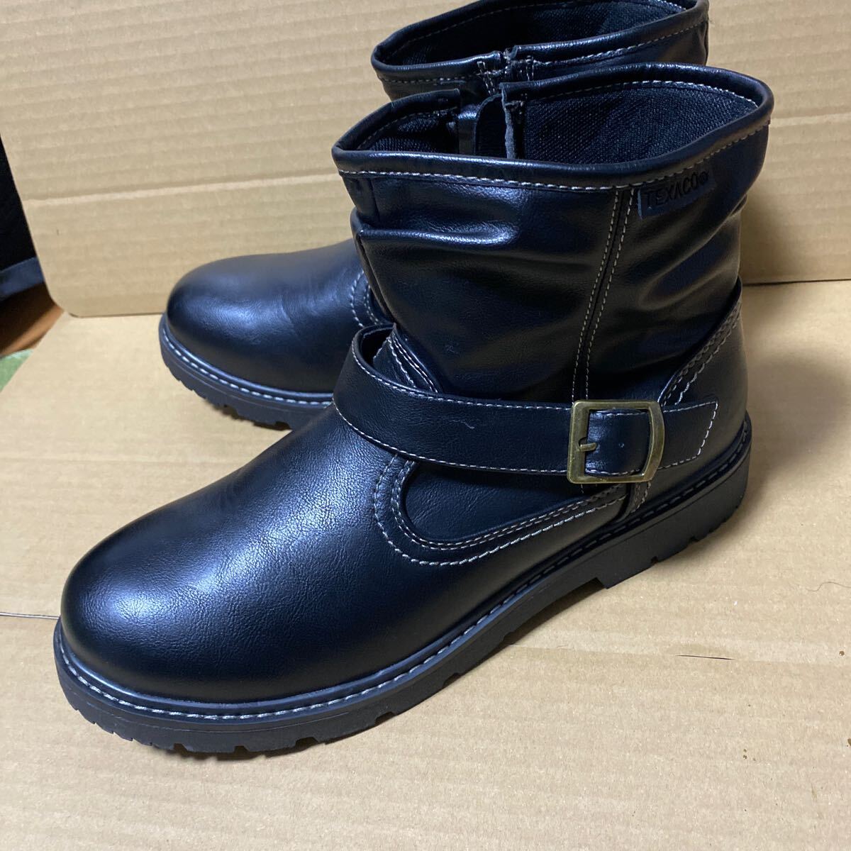 防水　ショートブーツ　TXC568 28㎝ サイドジップ_6