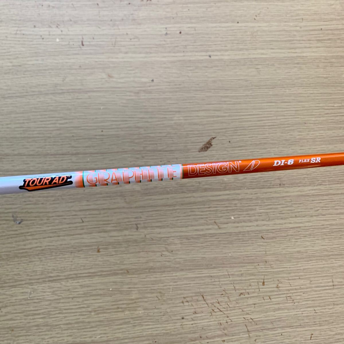 Tour AD DI-6 SR New カラー Cobra スリーブ付き ドライバー シャフト