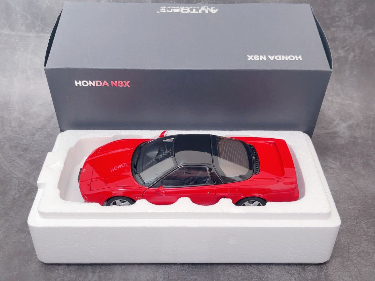Honda NSXNA1 フォーミュラレッド 1/18【AUTOART】 AUTOart 1/18 HONDA NSX NA1 FORMURA RED ホンダ 73271 フォーミュラ