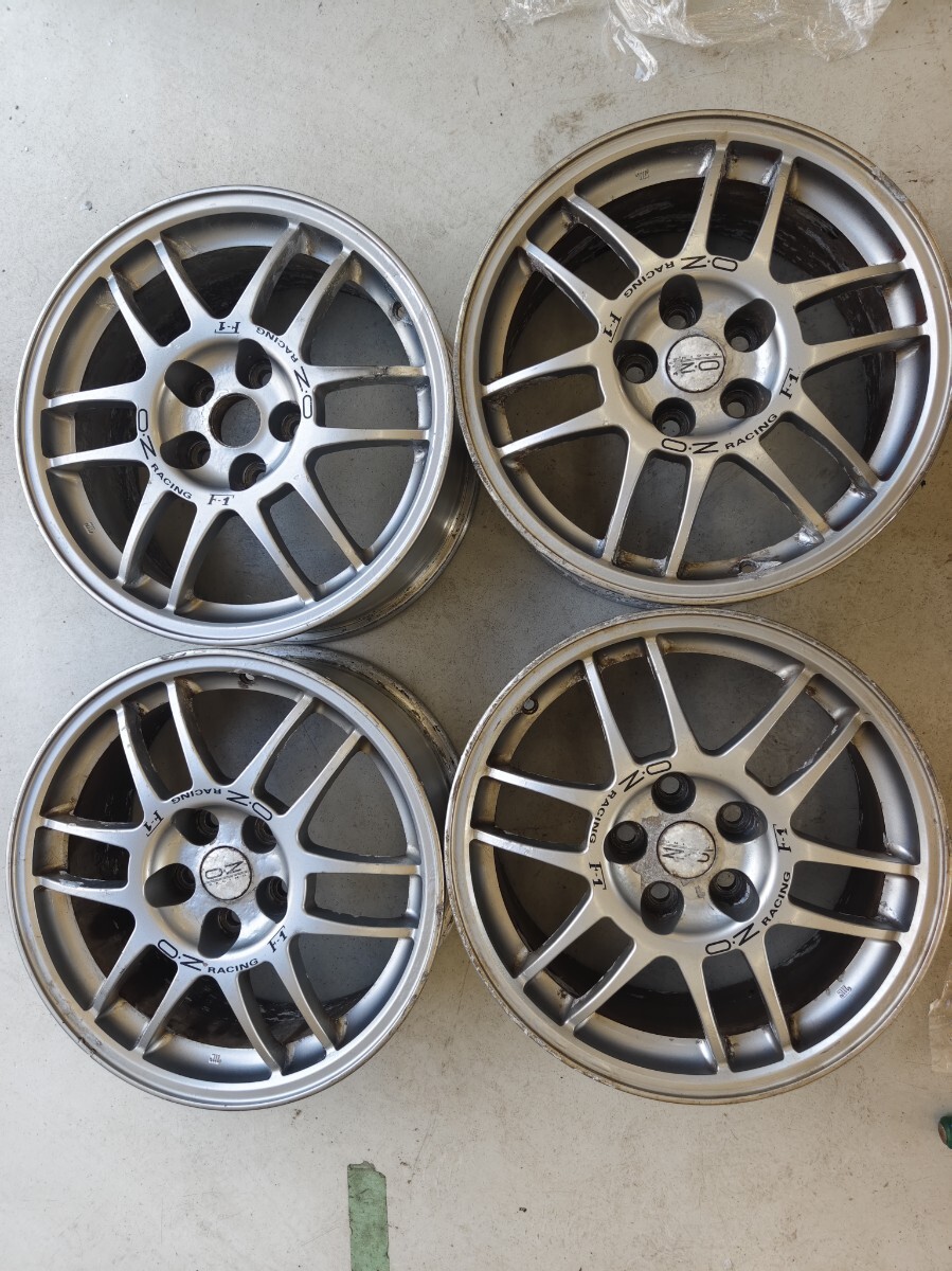 三菱純正 OZ Racing F-1 17インチ 7.5j +38 5H ランサー