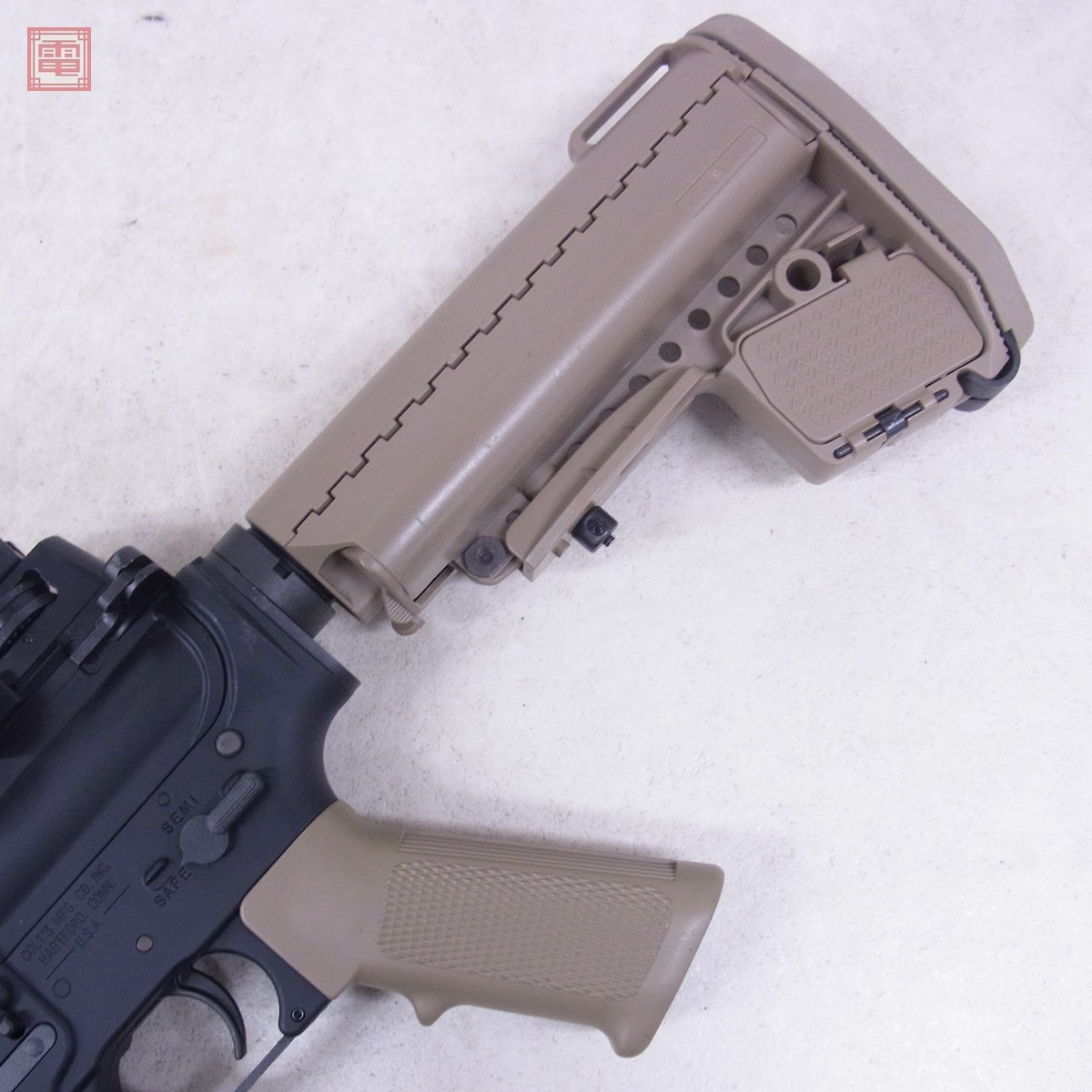カスタム品 東京マルイ 次世代電動ガン M4A1 CQB-R FDE ドットサイト