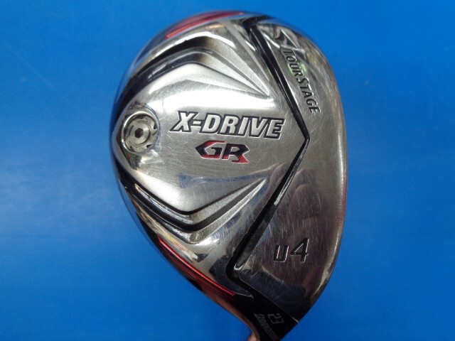 GK高辻▲激安即決[4978] ブリヂストン ツアーステージX-DRIVE GR UT 2012/U4/23度/TourAD B12-03u/S