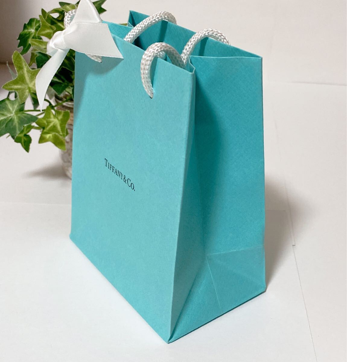 現行品Tiffanyティファニー ミニショッパー紙袋 50枚
