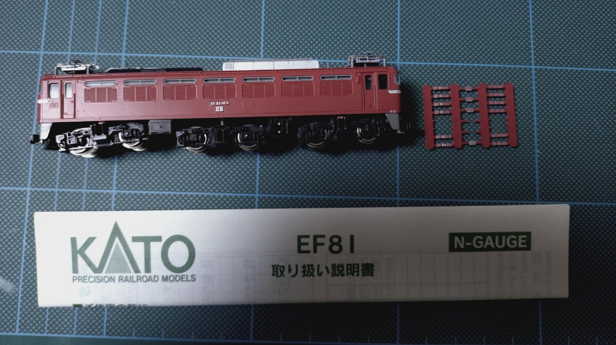 KATO 3021-1 EF81 一般色 Nゲージ 電気機関車_1