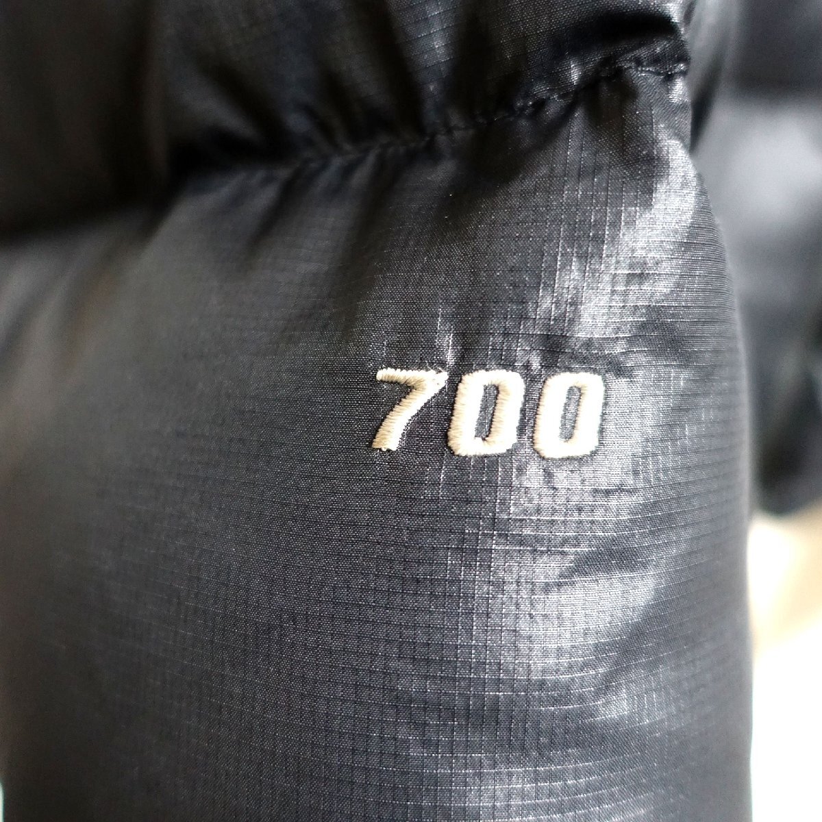 THE NORTH FACE ノースフェイス ヌプシ ダウンジャケット 700FP メンズ XLサイズ 正規品 ブラック Z4301_6