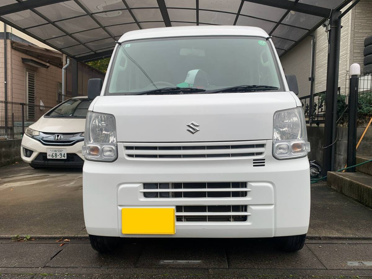 H28年 低燃費 絶好調 エブリーバン！車検長 キーレス 売り切り！_2