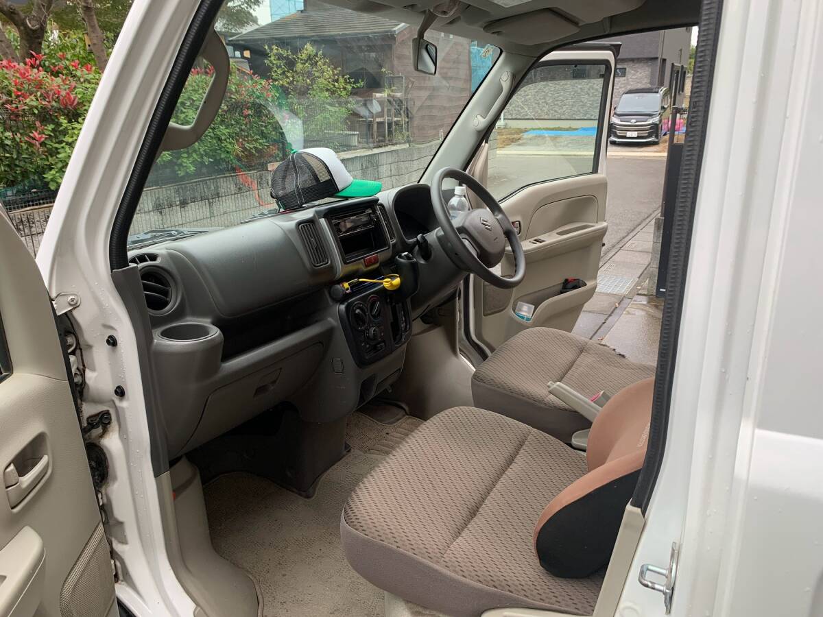 H28年 低燃費 絶好調 エブリーバン！車検長 キーレス 売り切り！_7