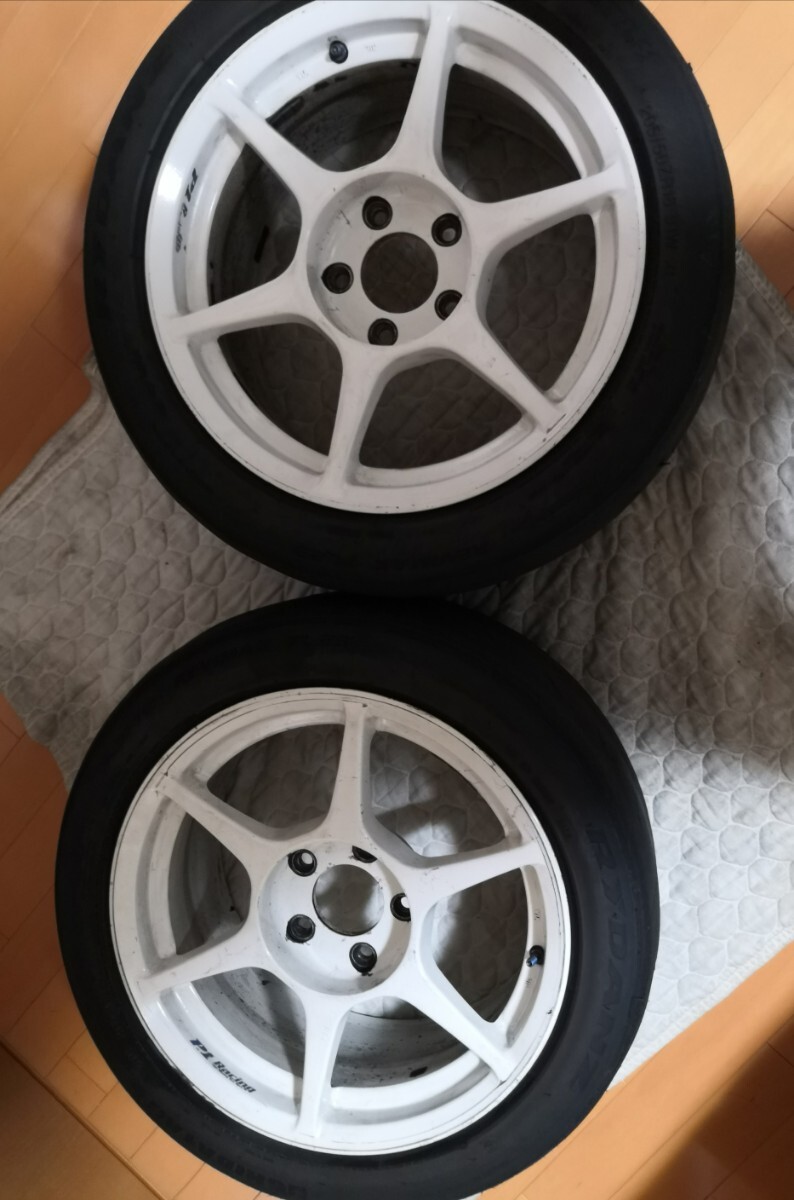 P1レーシング2本 16インチ 7.5j オフセット +32 PCD 114.3 軽量 ホイール P1 Racing アルミ_1