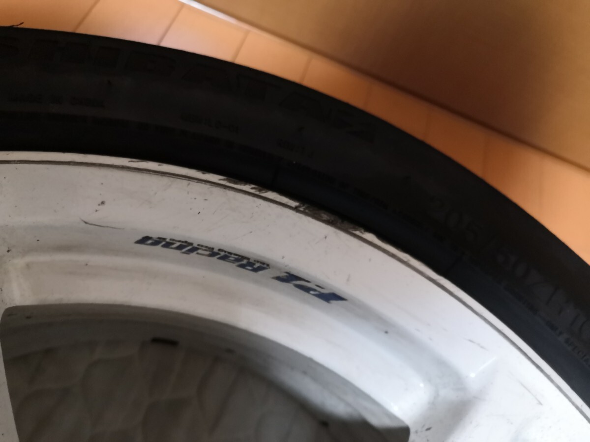 P1レーシング2本 16インチ 7.5j オフセット +32 PCD 114.3 軽量 ホイール P1 Racing アルミ_4