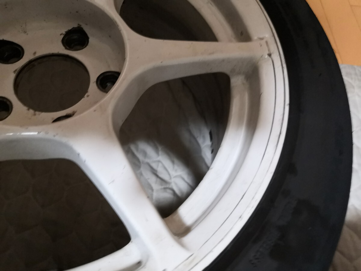 P1レーシング2本 16インチ 7.5j オフセット +32 PCD 114.3 軽量 ホイール P1 Racing アルミ_5